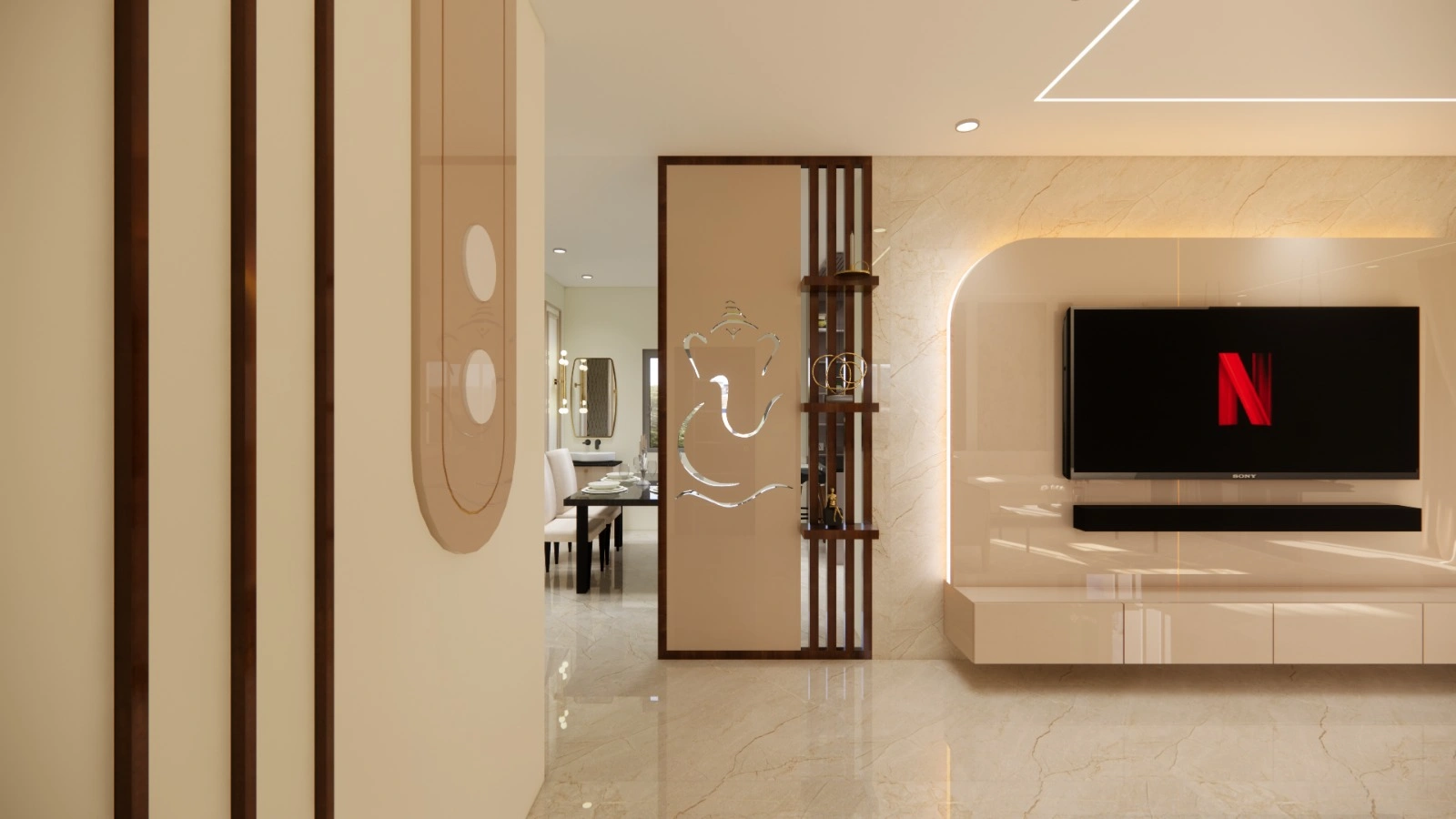 Interiors in Valasaravakkam