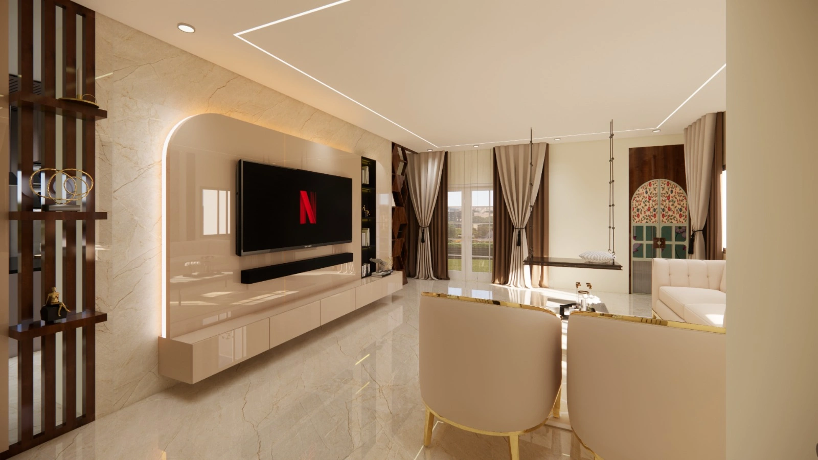 Interiors in Valasaravakkam